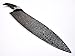Poshland BBC-654, Handmade Damascus Steel 12 Inches Full Tang Chef Knife with Stainless Steel Bolster Blank Blade