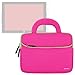 Evecase Kids Tablet Neoprene Sleeve Carrying Case Compatible with Fuhu Elev-8 inch Android Tablet, NABI 2, nabi 2S Tablet PC (SN02-NV07A-WH)- Hot Pink