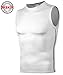 DRSKIN Undershirts Running Shirt Tank Tops Men's Cool Dry Compression Baselayer Sleeveless (STW13, L)