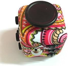 Coopei Fidget toys Cube for Fidgeters! Stress Relief Anxiety Attention Desk Toy for Adult and Children (Flower)