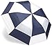 totes Blue Line Golf-Size Vented Canopy Compact Umbrella
