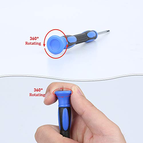 image for Eyeglass Repair Tool Kit, Kingsdun Glasses Precision Screwdriver Set w