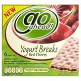 Go Ahead Yogurt Breaks Red Cherry 6 X 2 Pack 213G
