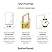 Better Bevel Frameless Rectangle Mirror, 20