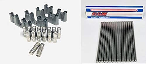 Hydraulic NON AFM Roller Lifters+Trays+Bolts compatible with 1997-2016 Reduced Travel OE-Style Hydraulic Roller Lifter for Ford 289-351W