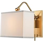 Hudson Valley Lighting Leyden - One Light Wall Sconce - 9 Inches Wide by 13.5 Inches High-Aged Brass Finish