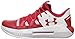 Under Armour Women's UA Block City 2.0 Volleyball Shoe, Red (600)/White, 12 M US
