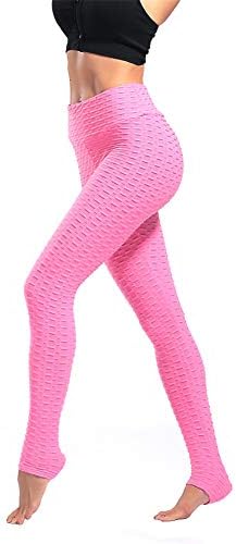 Women Yoga Dance Leggings, High Waist Pilates Gym Pants High Elasticity Slim Fit Stretch Sports Tights for Workout Running Barre,A,M