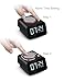 Homtime Bedside Alarm Clocks with Dual USB Charging Port for Bedroom Small Alarm Clock Snooze Dimmable Black(with AC Adapter)