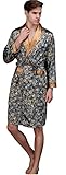 Sunrise Mens Shawl Collar Premium Satin Robe Sleepwear