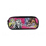 1 X Mattel Monster High Pencil Pouch / Case (Black)
