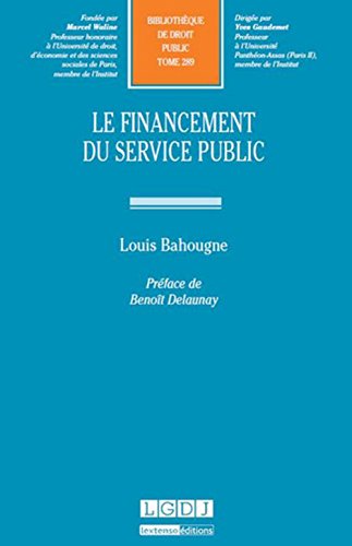 Le  financement du service public