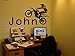 Motocross Dirt Bike Wall Decal Personalized Name Customized Name Sticker Boys Room Nursery Idea Kid Decor Wall Decal Art Vinyl Sticker Tr293 A