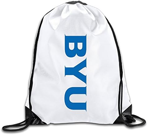 Brigham Young University - Idaho Lightweight Drawstring Bags Backpack White Size One Size