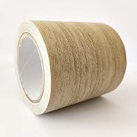 Creative ingenuity 1 Roll 15 Feet Simulation Wood Grain High-Adhesive Repair Tape for Desk/Chair/Furniture/Floor Beautification Decoration Tape (Light Gray Wood Grain)
