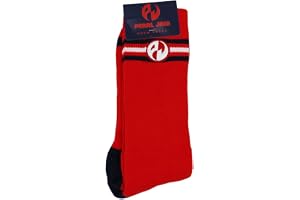 Pearl Jam Unsigned Mens Red Crew Socks