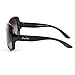 LianSan Oversized Women's Uv400 Protection Polarized Sunglasses Simple Sunglasses Lsp3113 (polarized black 3113)