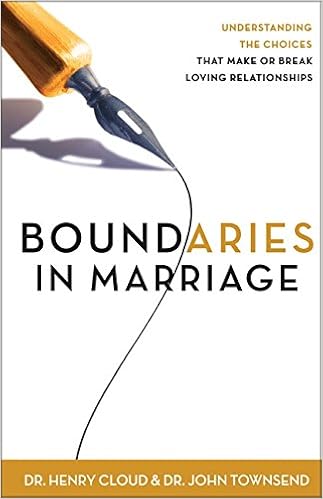 Boundaries in Marriage Book Cover