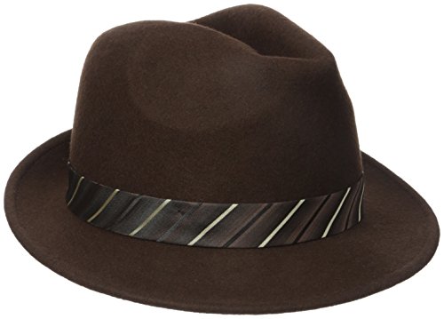 Goorin Bros. Men's First Class Fedora Hat, Brown, Large