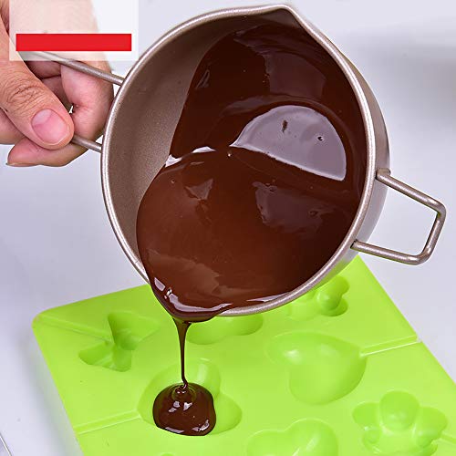 Chocolate Melting Pot, Non-Stick Coating Double Boiler Insert Baking Tools 450 Ml Mask,Melted Butter Chocolate