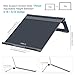 Nulaxy Adjustable Laptop Stand, Laptop Riser, Aluminum Notebook Holder Stand Compatible with Apple MacBook, Air, Pro, Dell XPS, HP, Samsung, Lenovo, More Laptops up to 17″- Greythumb 3
