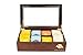 Southern Live Tea Company Deluxe 8 Compartment Wooden Tea Box Chest (Mahogany)