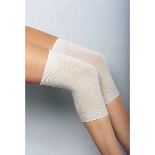 Medima Classic ThermoAS Kniewärmer mit verstärktem Angora, haut - Größen M