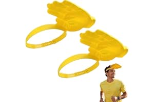 Personal Sun Visor Hand Funny Hands-Free Hand Shade Hat Palm-Sized Sun Hat UV Protection Visor for Outdoor