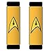 Star Trek Delta Command Logo Yellow Gold Car Truck SUV Seat Belt Shoulder Pads - PAIR