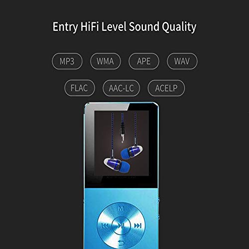 image for Hotechs. Mp3 Player, Hotechs Hi-Fi Sound, with FM Radio, Recording Fun
