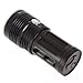 【】 Securitylng Powerful 3 Modes 2400 Lumens Flashlight Super Bright 4 LEDs Waterproof & Self-Defense Function Torch（18650 Battery Not Included)