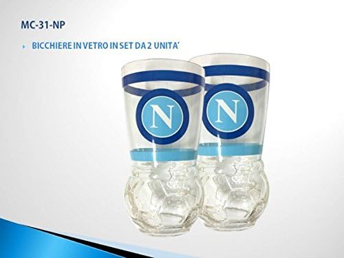 nemesi Mc31Np Collection Glasses, Transparent, 2 units