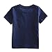 Coralup Little Boys Short Sleeve T-Shirt Tee Cotton Tops(3-4 Years, Navy)