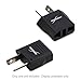 BoxWave Plug Adapter, [American/European to Australian/New Zealand Outlet Plug Adapter] Type A/F to Type I Socket Converter for Smartphones and Tablets