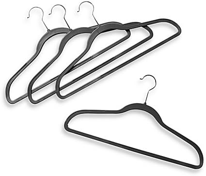 Studio 3B Slim Grips Hangers (Set of 16) (Frost Grey)