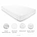 Linenspa Waterproof Mattress Pad with Quilted Microfiber Cover -