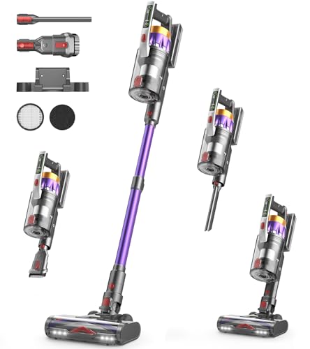 NADALY Cordless Vacuum Cleaner Self-Standing Stick Vacuum