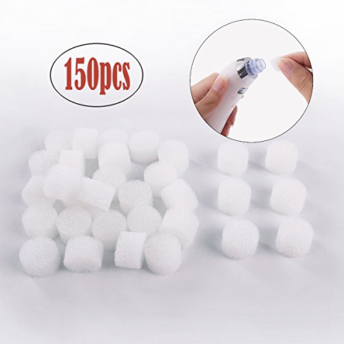 Microdermabrasion Accesories - MYSWEETY Beauty 15mm Cotton Microdermabrasion Filters for Comedo Suction Microdermabrasion Diamond Machine Blackhead Removal Rechargeable Skin Peeling Machine(150pcs)