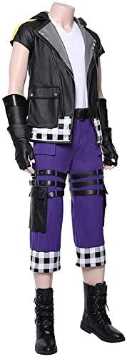 Amazon 格安 即納 新品 キングダム ハーツ Iii Kingdom Hearts3 コスプレレプリカ ダーク リク コスプレ衣装だけ Cosplay 変装 クリスマス アニメ イベント パーティ コスチューム変装 衣装 男m コスプレ 仮装 通販
