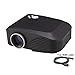 2018 Projector(Warranty Included),XINDA Huge Screen Video Projectors Support 1080P with HDMI Cable,High Bright Home Projector Support Smartphones Blu-ray DVD Player,Laptops and Tablets(Black)