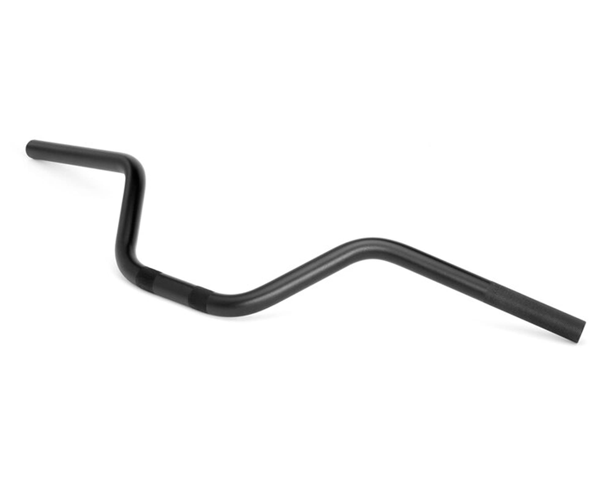 Motorbike Ape Handlebars 700mm wide x 160mm high - 22mm 7/8 inch Black Bars - for Scramblers & Custom Street Bikes - Universal Fit