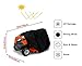 Saking Riding Lawn Mower Cover, Waterproof Windproof Anti-UV All-Weather Protection Outdoor Tractor Cover (55 x 26 x 36 inch)