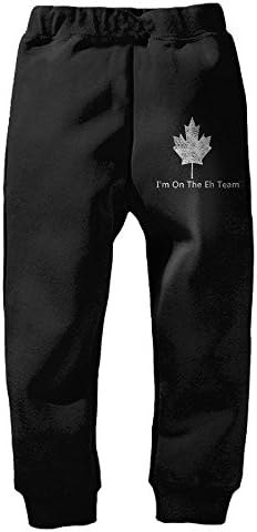 I'm On The Eh Team Canada Canadian Unisex Children Sweatpant Cotton Trousers Jogging Pant Jogger Pants 2 Toddler