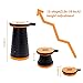 Spofine Folding Stool, Retractable Camping Stool, Portable Camp Stool, Lightweight Travel Chair, Small Foldable Stool, for Camping, Fishing, Hiking Outdoor Activities, Music Festival