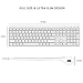 Wireless Keyboard Mouse, Jelly Comb KUS015 2.4GHz Ultra Slim Full Size Rechargeable Wireless Keyboard and Mouse Combo for Windows, Laptop, Notebook, PC, Desktop, Computer (White)