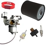 SPM Carburetor Air Filter Fuel Filter Tune-Up Kit for Yamaha Golf Cart Gas Car G2 G9 G11 4-Cycle Stroke 1985-1994