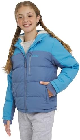 Amazon.com: Eddie Bauer Girls' Classic Heavyweight Faux Fur Lined