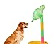 NACOCO Pet Standing Water Dispenser Cat Dog Standing Bowl with Detachable Pole Automatically Feeding Water Height Adjustable