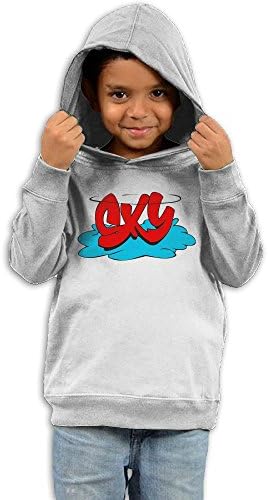 Unyiqun Sky Graffiti Toddler Hoodies - Soft and Cozy Hooded Sweatshirts 3 Toddler White