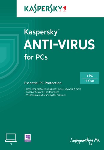 Kaspersky Anti-Virus 2015 1 User, 1 Year